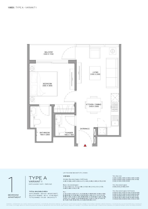 1-bedroom-floor-plan-sobha-siniya-island-apartments